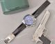 Fake Rolex Daytona SS Blue Dial Black Leather Strap watch (5)_th.jpg